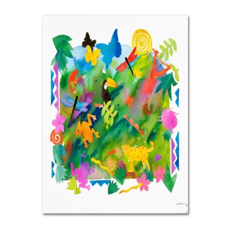 Trademark Fine Art Whiskers Studio 'Rainforest' Canvas Art, 24x32 SG05811-C2432GG